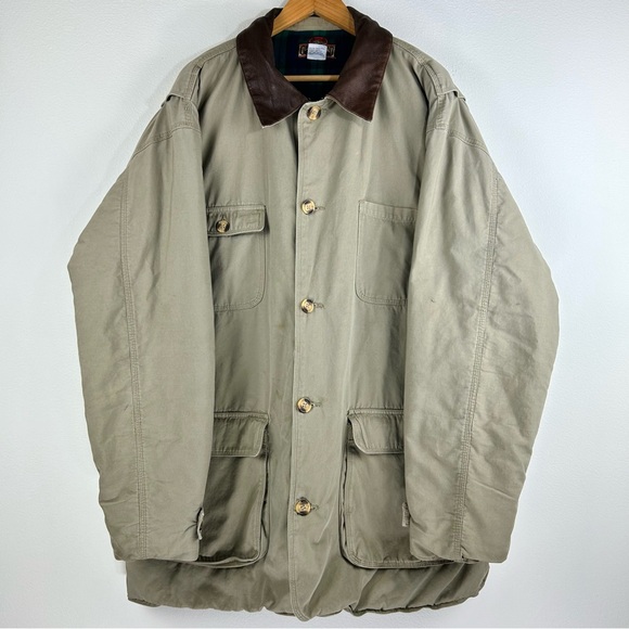 Vintage Greatland Apparel Flannel Lined Weekender Chore Coat. Size XXLT - Picture 1 of 9